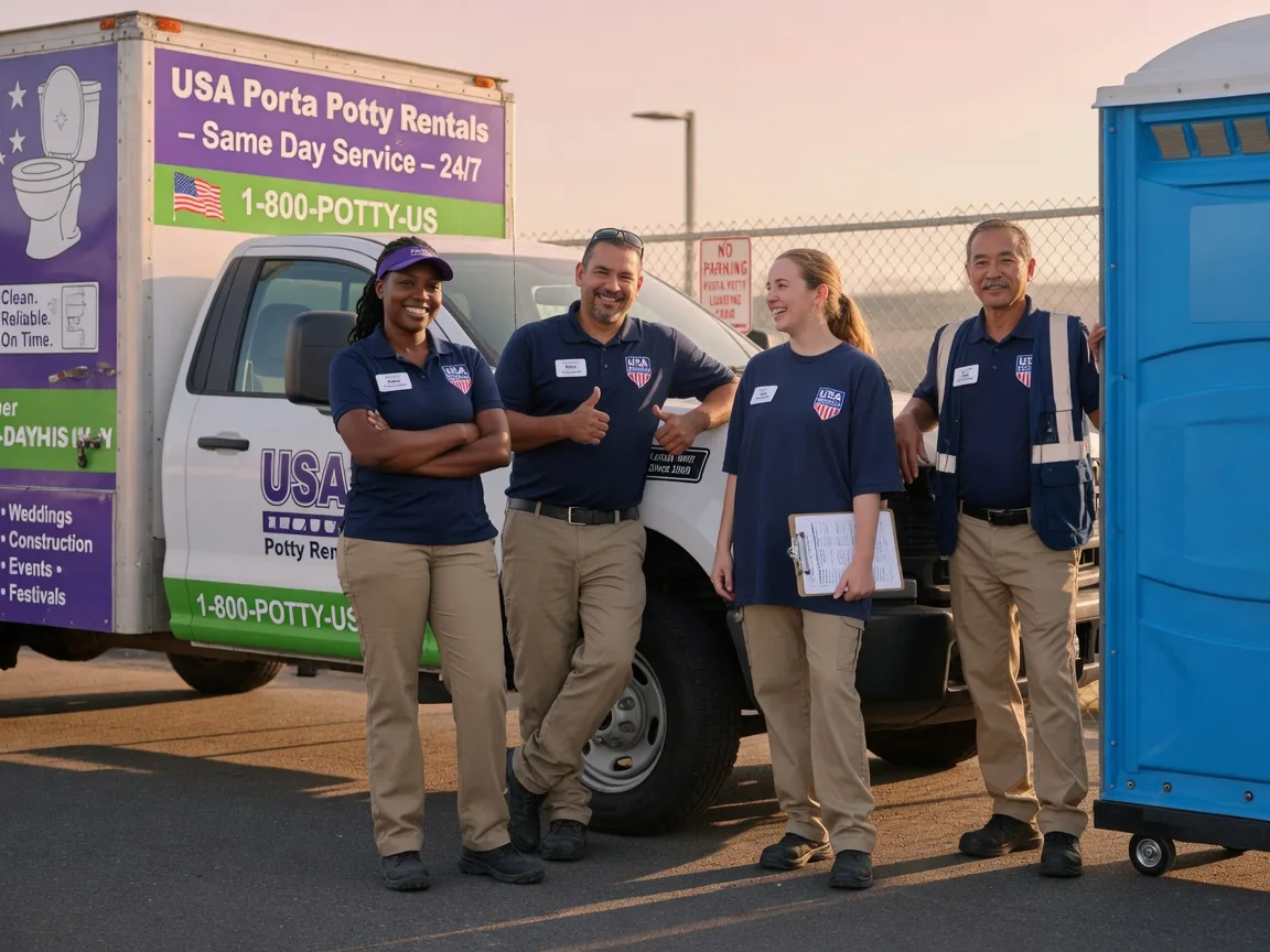 Porta Potty Rental company in Haubstadt, IN