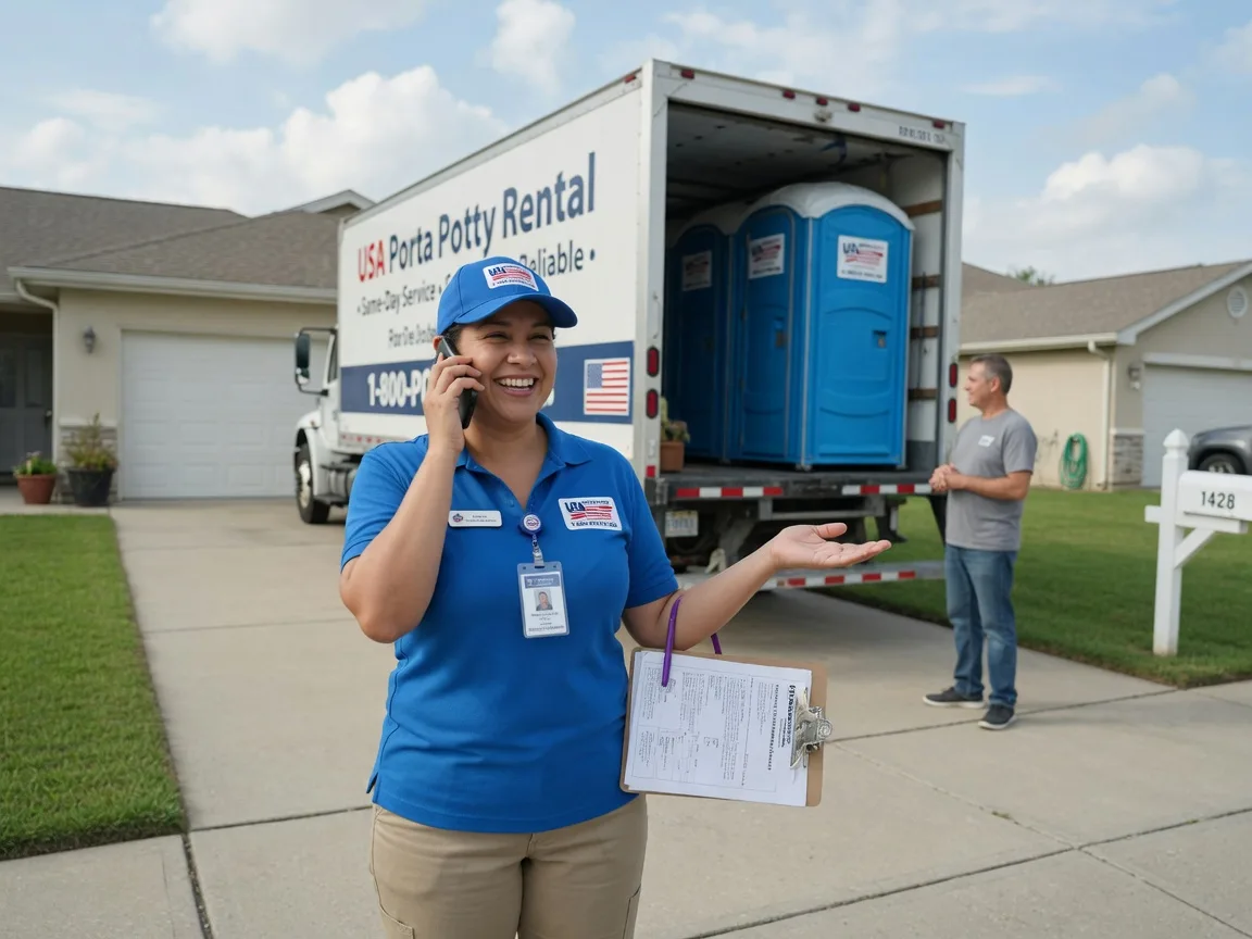 Portable Toilet Rental Haubstadt, IN FAQs
