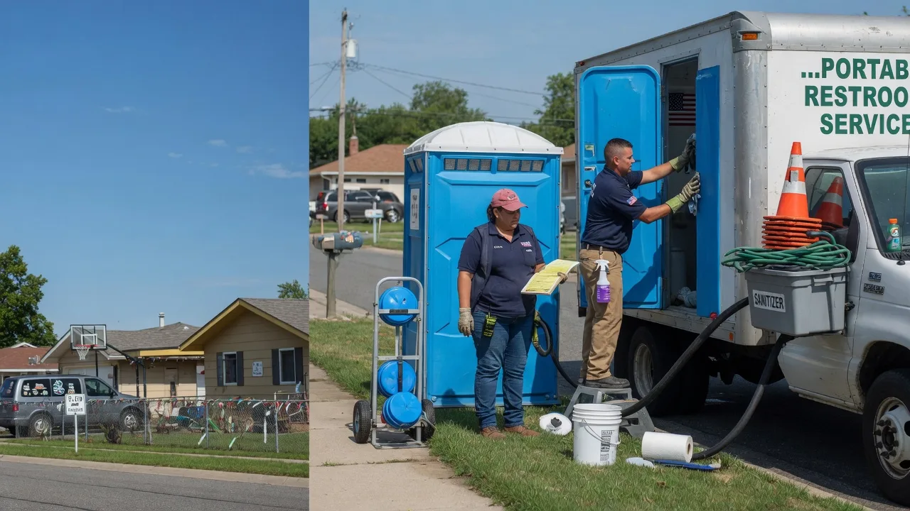 Portable Toilet Rental in Haubstadt, IN near me